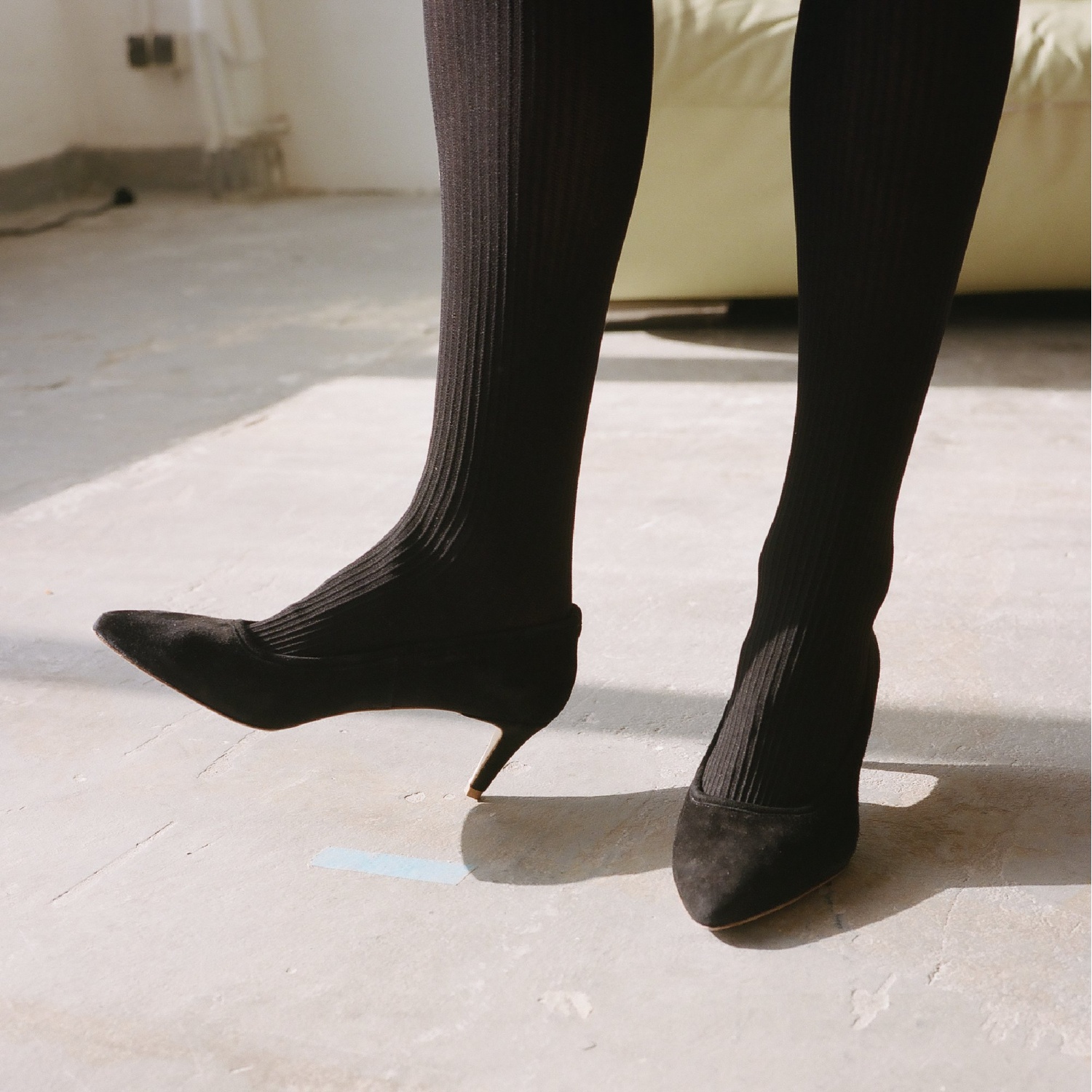  Sica Heels, black suede-0 