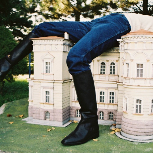 Polo kozaki, czarny woskowany OUTLET | Balagan Studio