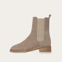 Arava Chelsea Boots, grey velvet