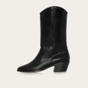 Lasso Cowboy Boots, black rustic