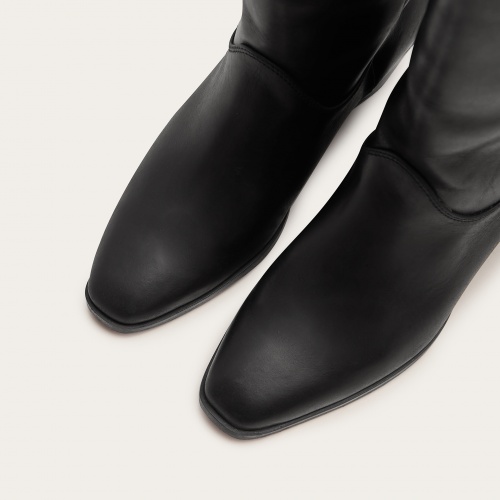 Lasso Cowboy Boots, black rustic | Balagan Studio