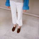 Serge półbuty, ciemny brąz