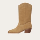 Lasso Cowboy Boots, sand velvet