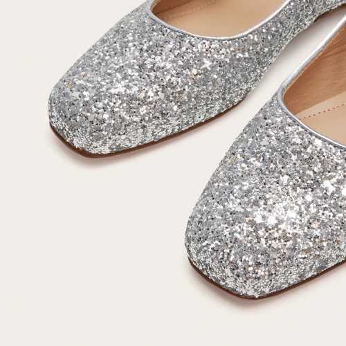 Pass baleriny, srebrny brokat | Balagan Studio