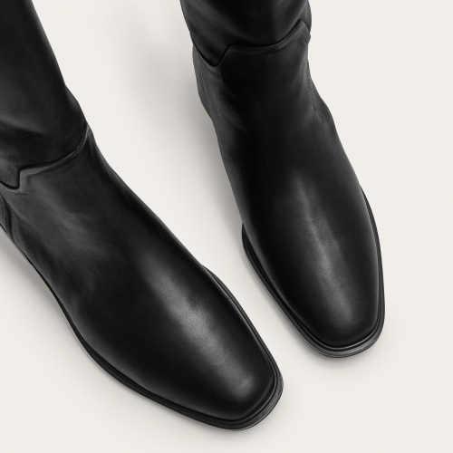 Polo High Boots, waxed black OUTLET | Balagan Studio