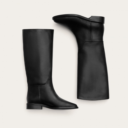 Polo High Boots, waxed black OUTLET | Balagan Studio