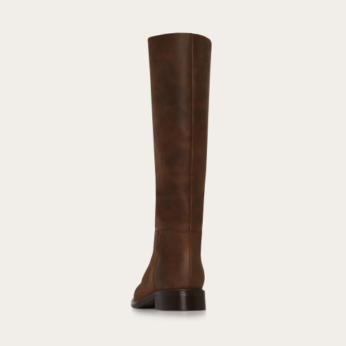Polo High Boots, waxed brown | Balagan Studio