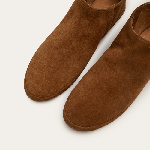 Reka Boots, desert brown velvet OUTLET | Balagan Studio