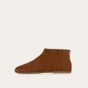 Reka botki, rudy welur OUTLET