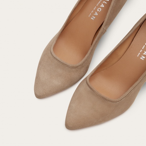 Sica Heels, macroma beige | Balagan Studio