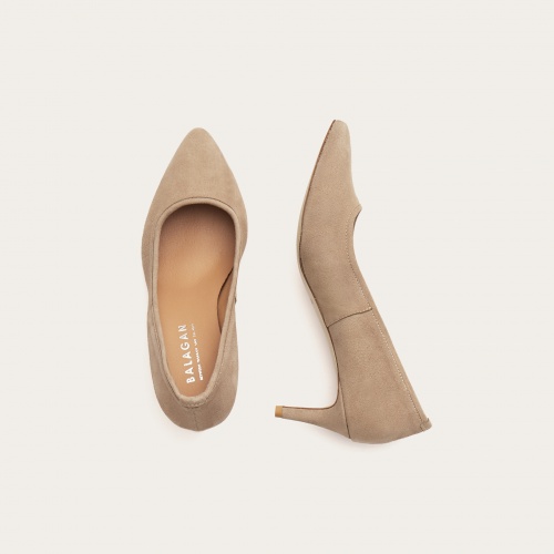 Sica Heels, macroma beige | Balagan Studio