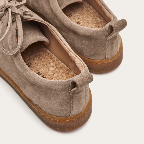 Shakuf Sneakers BIO, grey suede | Balagan Studio
