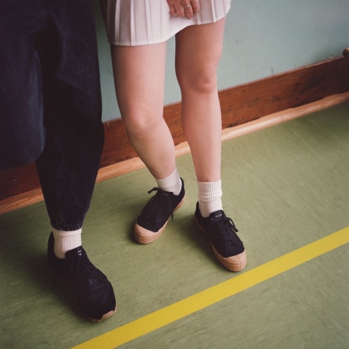 Novesta Star Master women's sneakers VEGAN, black | Balagan Studio