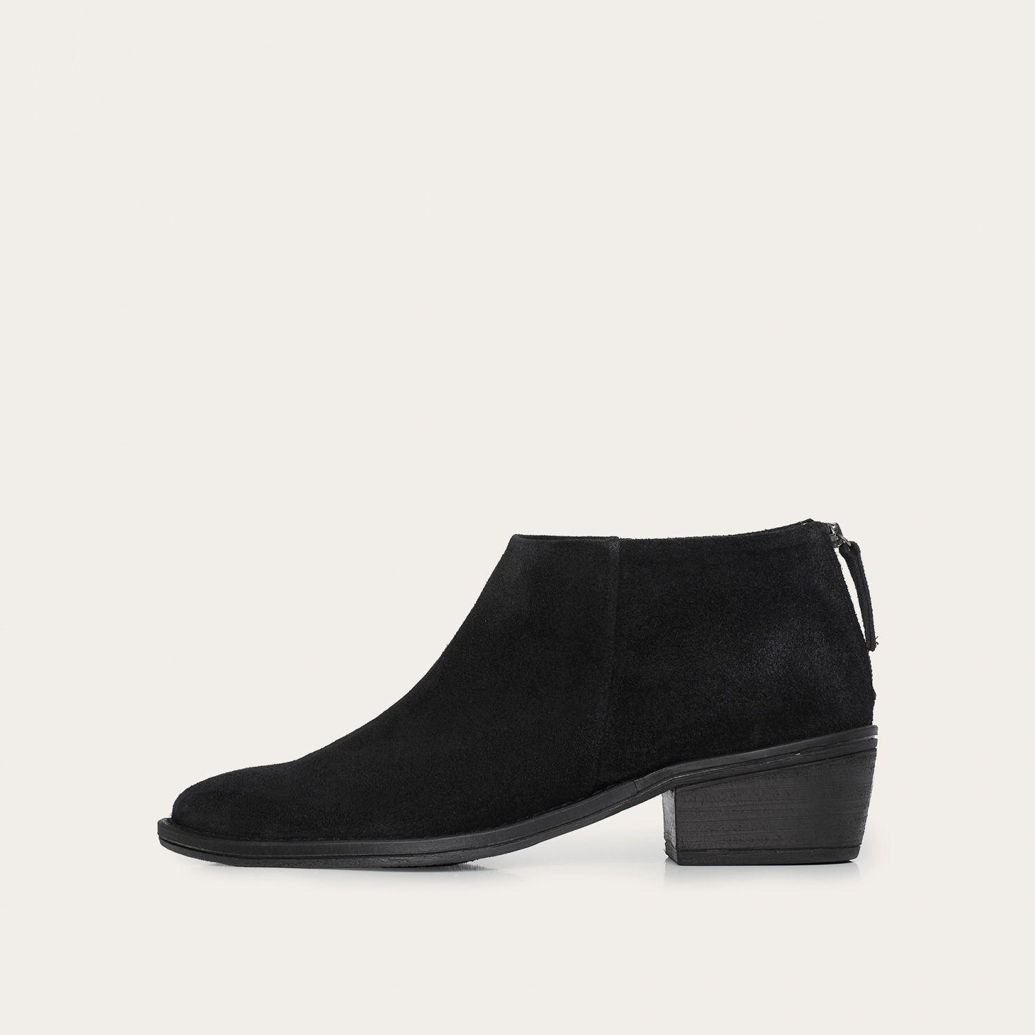 Short black clearance suede boots