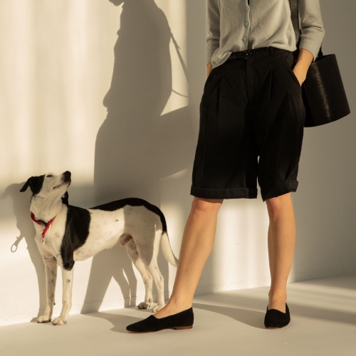 Malben Ballerina, black velvet | Balagan Studio