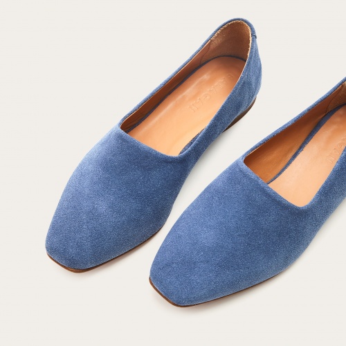 Malben Ballerina, cornflower velvet | Balagan Studio