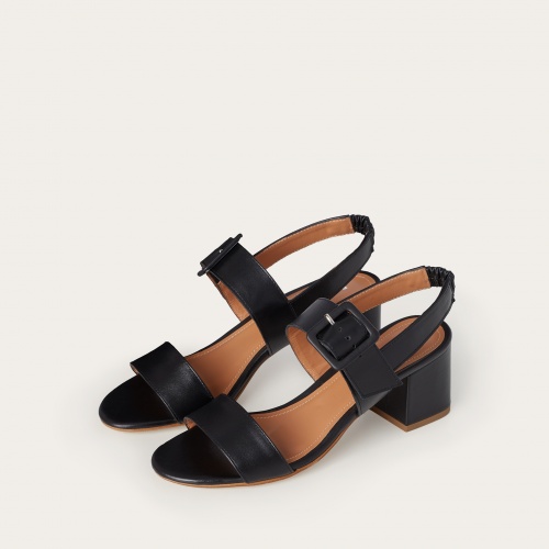 Rehava Sandals, black rustic | Balagan Studio
