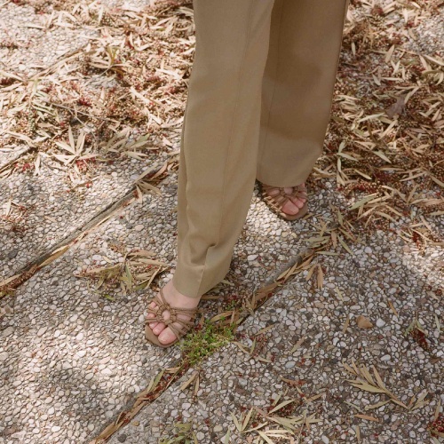 Amfi kitten sandały, karmelowy | Balagan Studio