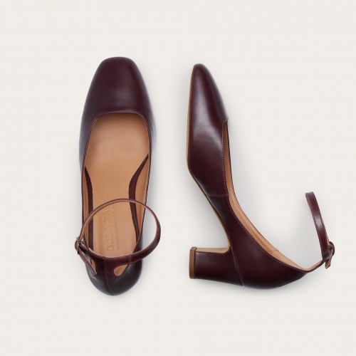 Sira Heels, mahogany | Balagan Studio