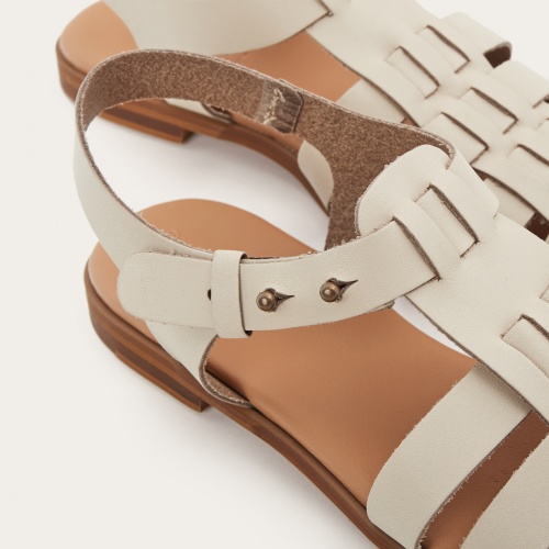 Dayag Sandals, off white | Balagan Studio