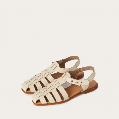 Dayag Sandals, off white | Balagan Studio