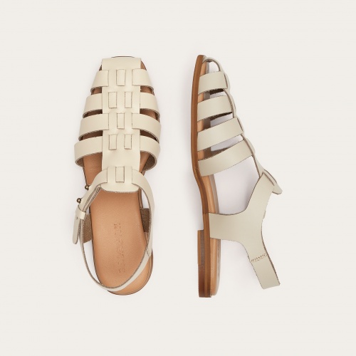 Dayag Sandals, off white | Balagan Studio