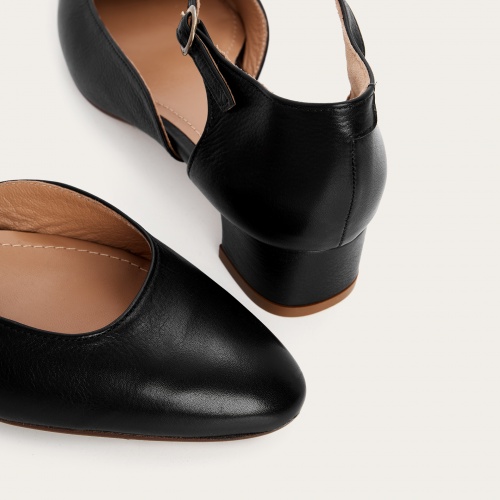 Forte czółenka, czarny | Balagan Studio