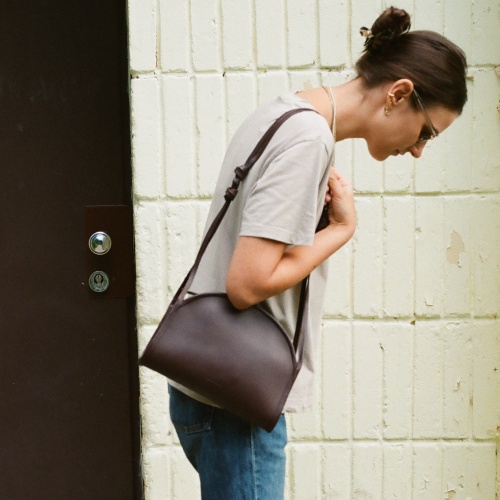 Taco Bag M, dark chocolate | Balagan Studio