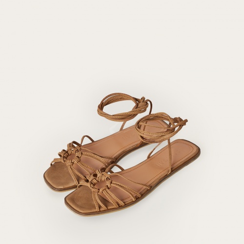 Amfi Sandals, caramel | Balagan Studio