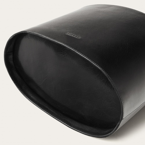 Champagne Bucket Bag, glossy black | Balagan Studio