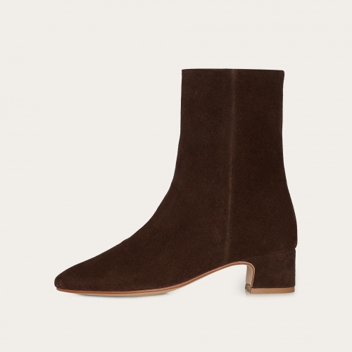 Stav Boots, dark chocolate...