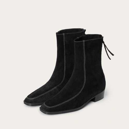 Rachela Boots, black velvet | Balagan Studio