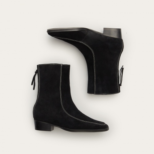 Rachela Boots, black velvet | Balagan Studio
