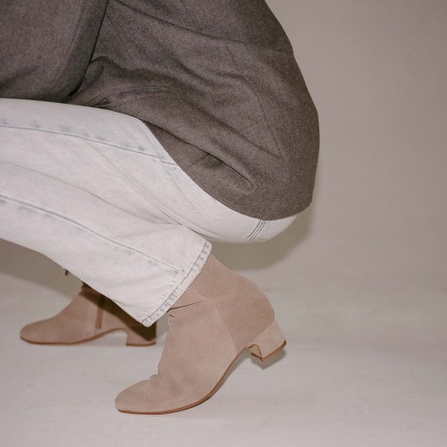 Stav Boots, grey suede | Balagan Studio