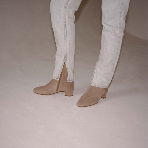 Stav Boots, grey suede | Balagan Studio