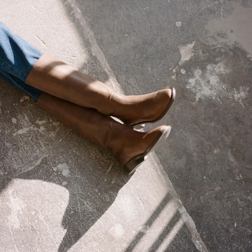 Polo High Boots, waxed brown | Balagan Studio