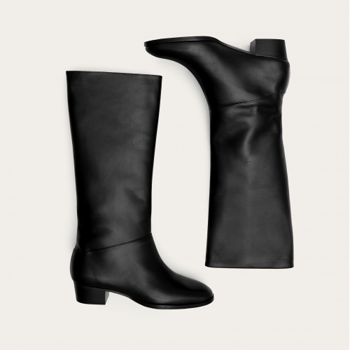 Martha High Boots, black | Balagan Studio