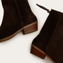  Rikma Boots, dark chocolate velvet-1 