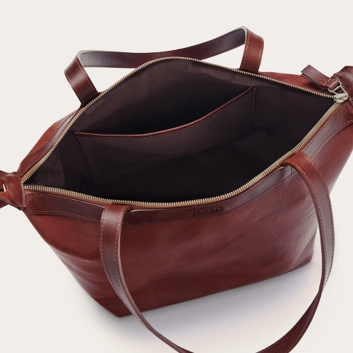 Ima torebka L, brąz | Balagan Studio