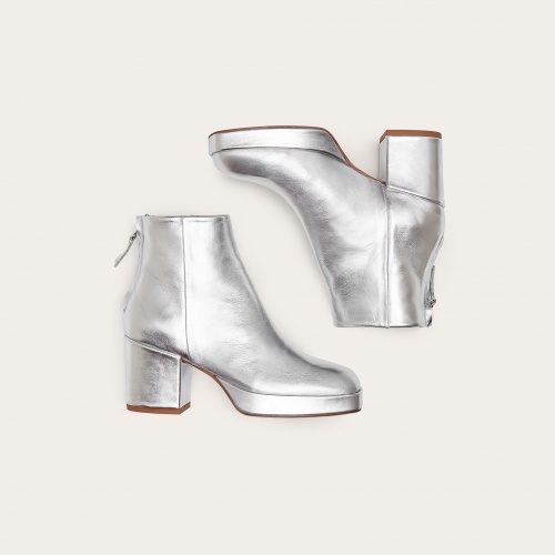 Elton Boots, silver | Balagan Studio