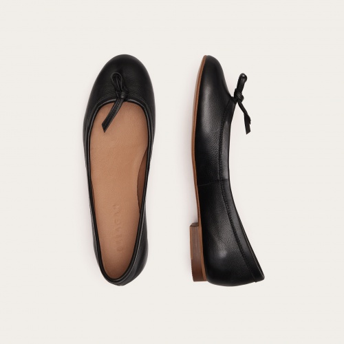 Amuka baleriny, czarny OUTLET| Balagan Studio