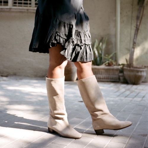 Martha high boots, marrone | Balagan Studio