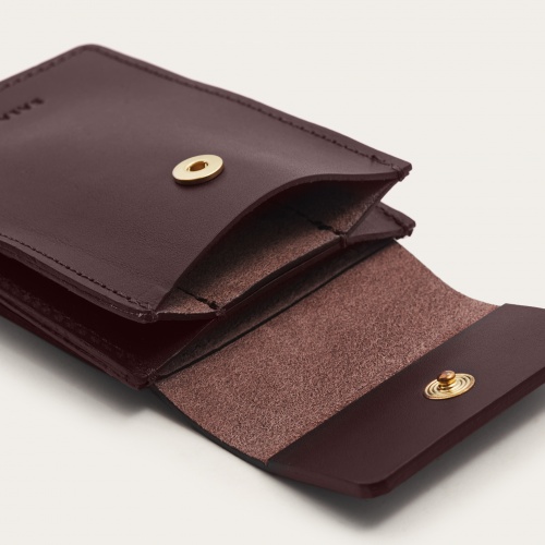 Anahi wallet, dark chocolate | Balagan Studio