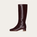 Bisou High Boots, mahogany