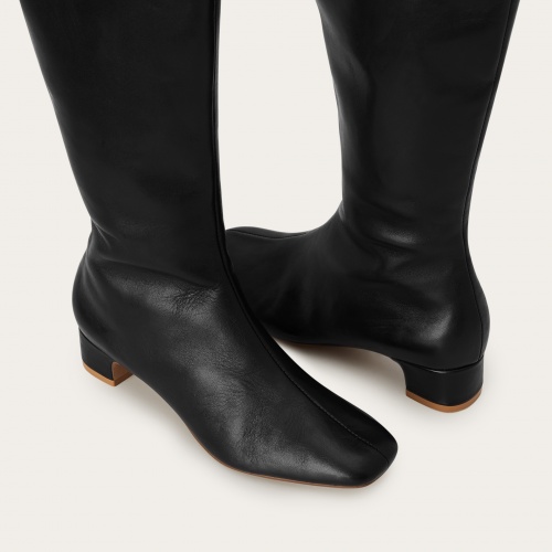 Bisou High Boots, black OUTLET | Balagan Studio