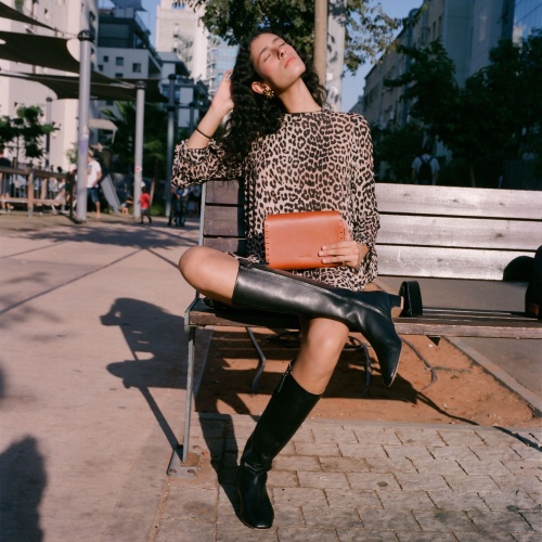 Bisou High Boots, black OUTLET | Balagan Studio