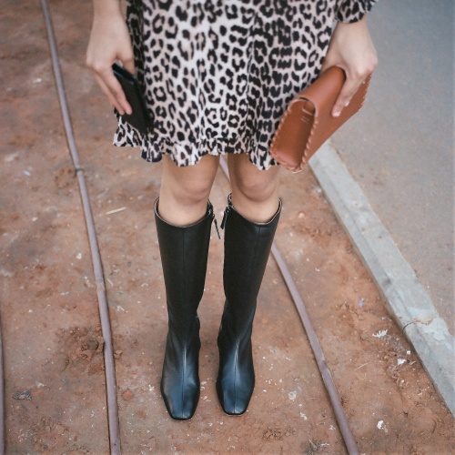 Bisou High Boots, black OUTLET | Balagan Studio