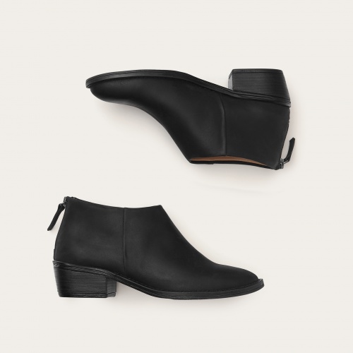 Lea Boots, waxed black OUTLET | Balagan Studio