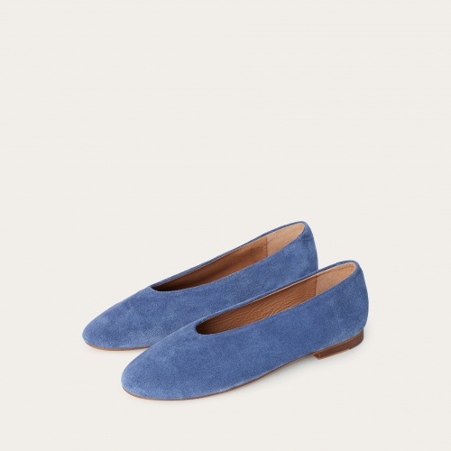Opera Ballerina, cornflower velvet OUTLET | Balagan Studio