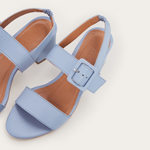 Rehava Sandals, denim blue OUTLET | Balagan Studio